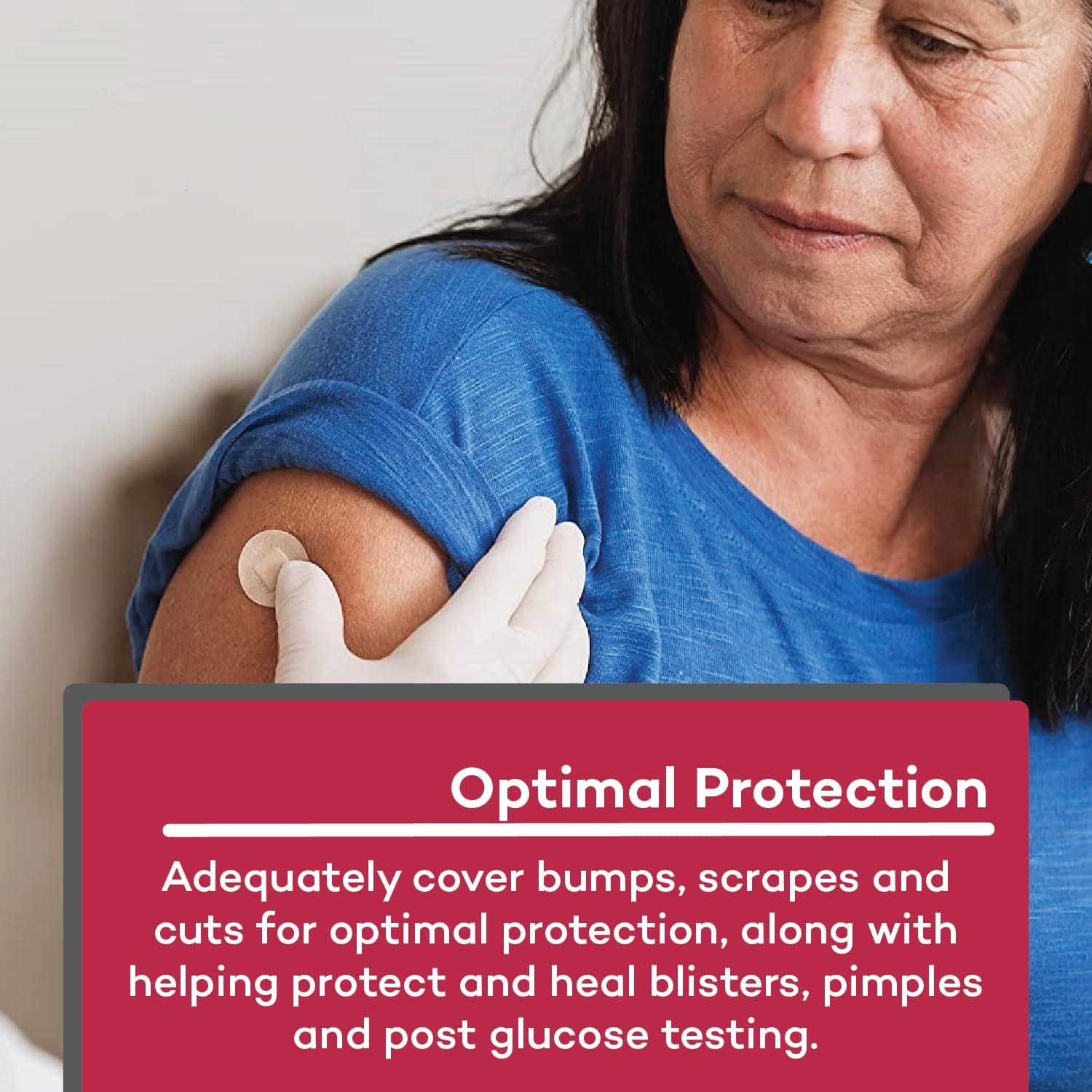 Tiritas Plásticas Transparentes Dealmed 2.22 cm Estériles 100 Unidades