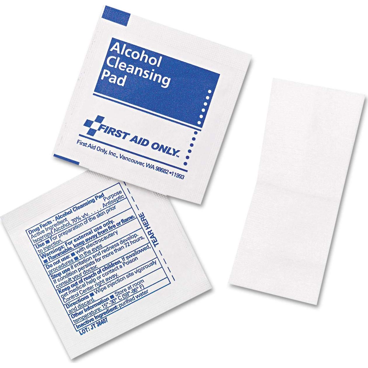 Toallitas de Limpieza con Alcohol First Aid Only FAE-4001 - 20 Unidades