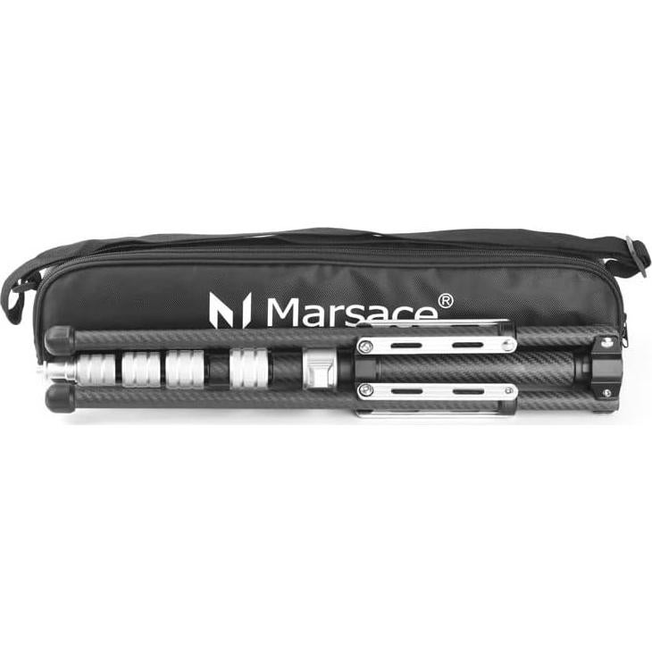 Trípode de Soporte de Luz Marsace MF-01 Fibra de Carbono 47-194 cm