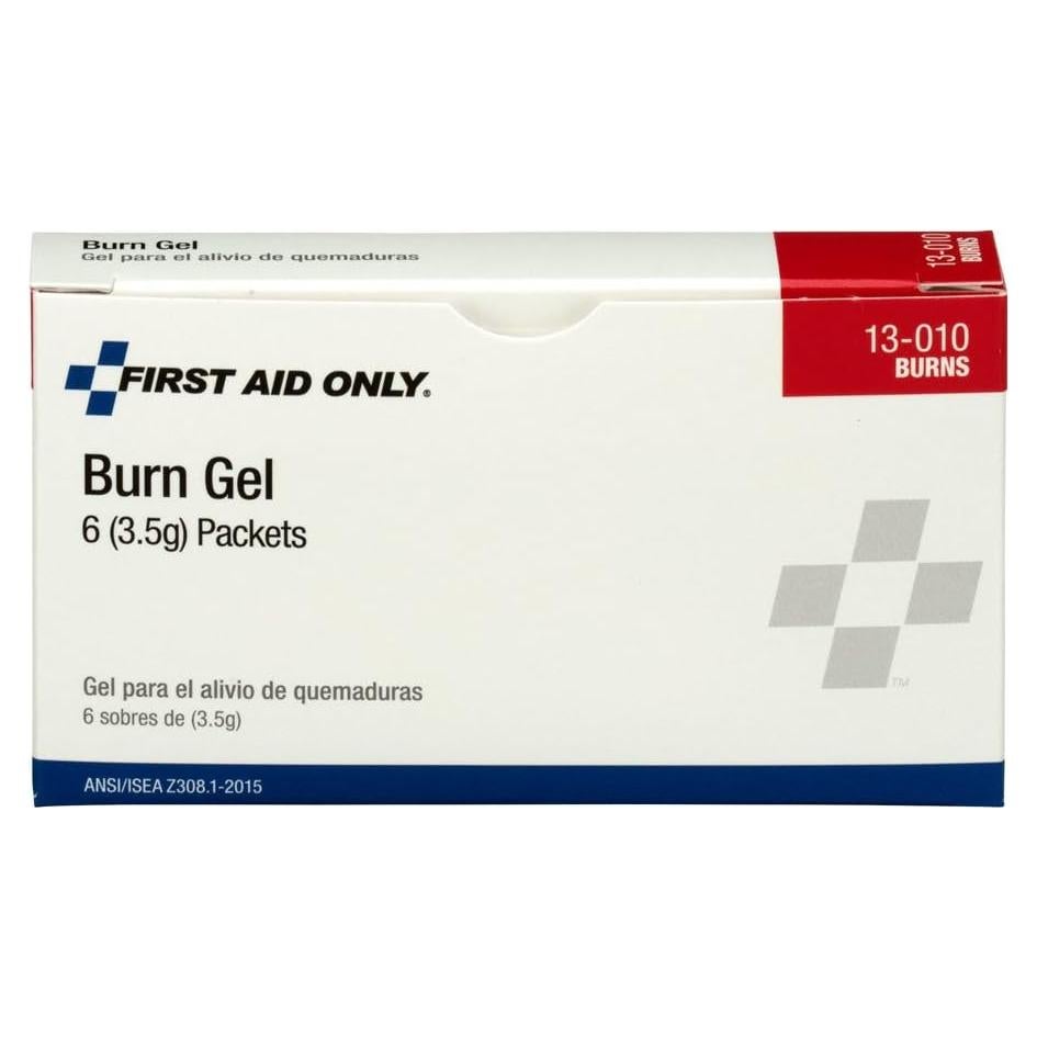 Gel para Quemaduras Pac-Kit 13-010 - 6 Paquetes de 3.4g