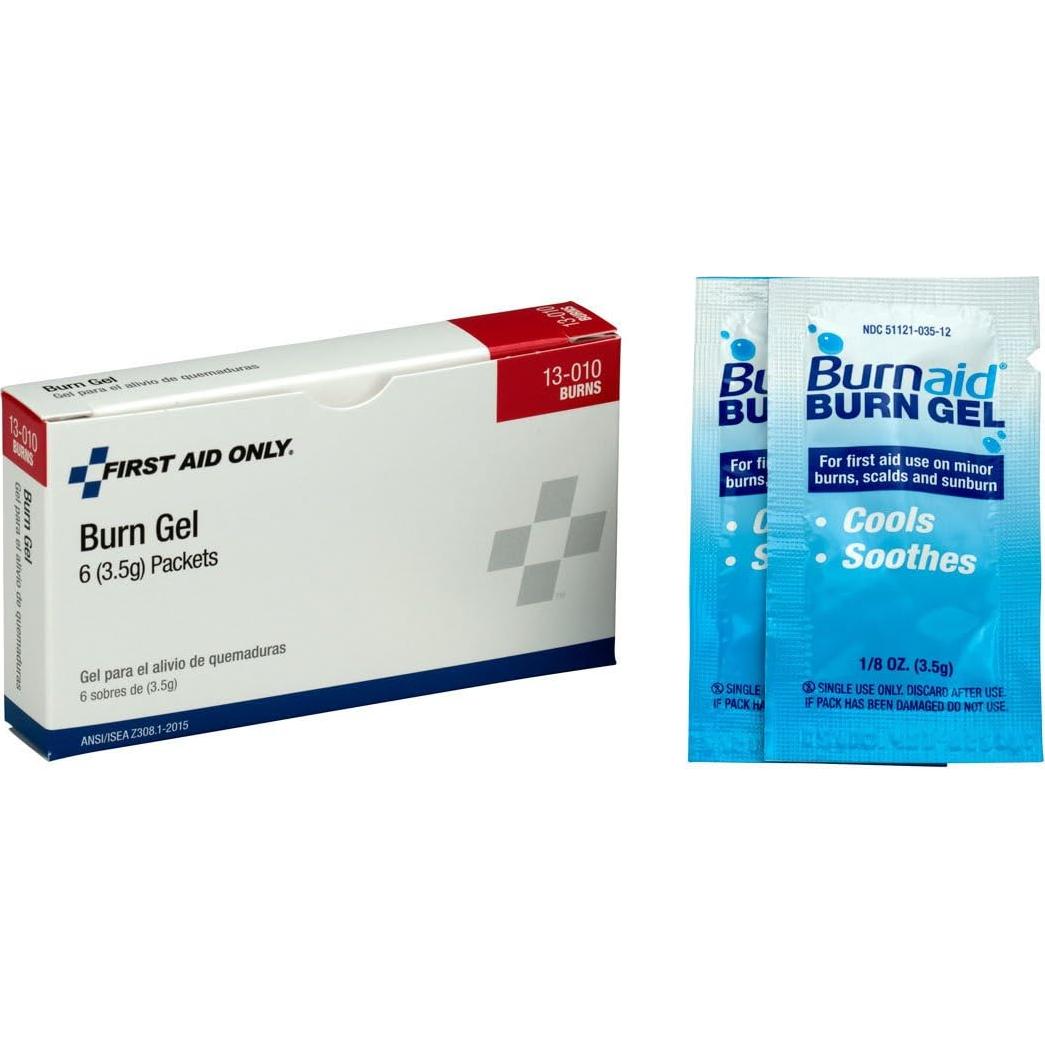 Gel para Quemaduras Pac-Kit 13-010 - 6 Paquetes de 3.4g
