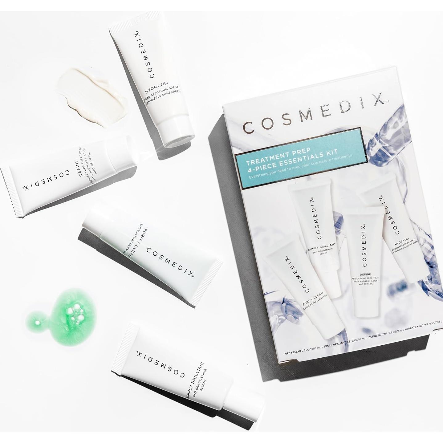 COSMEDIX Kit de Inicio 4 Piezas para Todos los Tipos de Piel