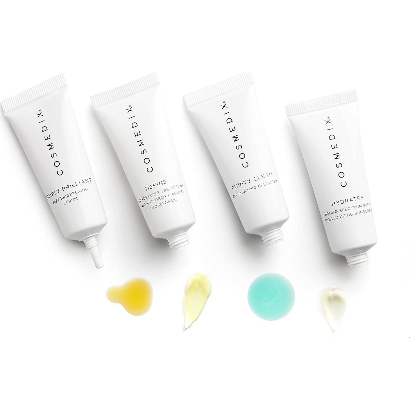 COSMEDIX Kit de Inicio 4 Piezas para Todos los Tipos de Piel