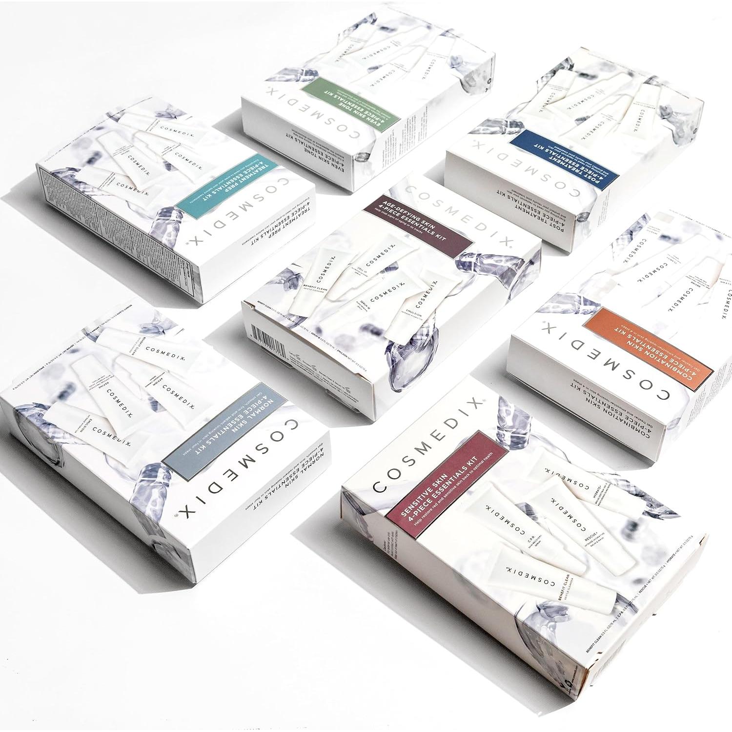 COSMEDIX Kit de Inicio 4 Piezas para Todos los Tipos de Piel