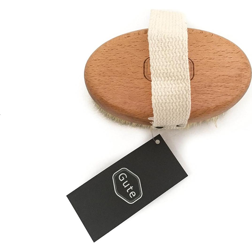 Cepillo Corporal Seco Gute con Cerdas de Cactus - Piel Suave