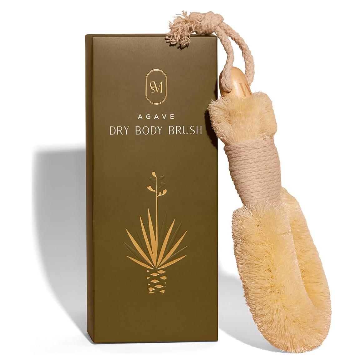 Cepillo Corporal Seco CSM de Agave - Exfoliación y Drenaje Linfático