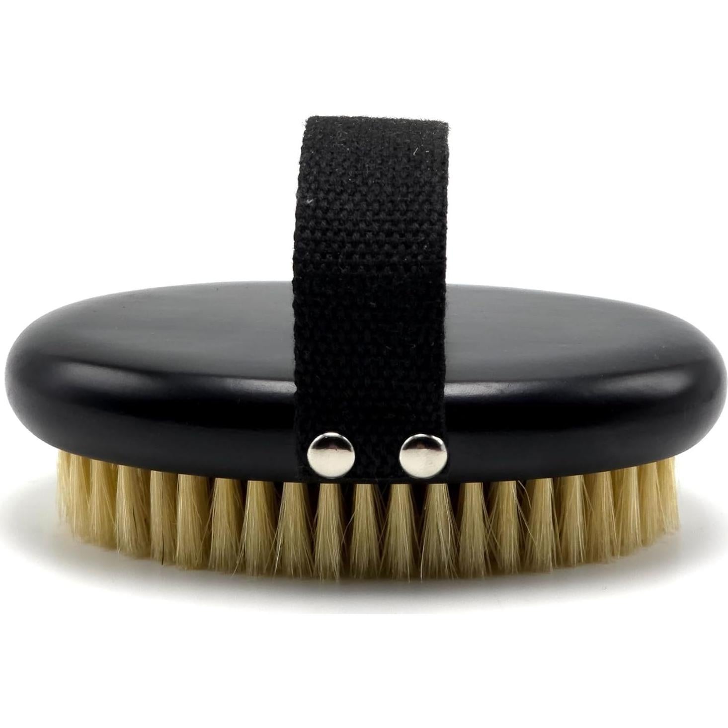 Cepillo Seco Exfoliante para Hombres Serrento DBRSH - Cerdas Firmes