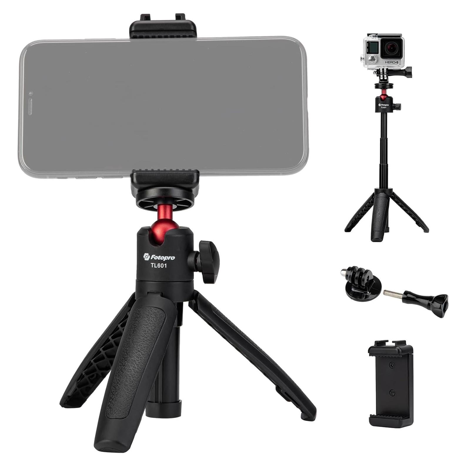 Trípode Mini Fotopro TL-601 Extensible 360° para Teléfono