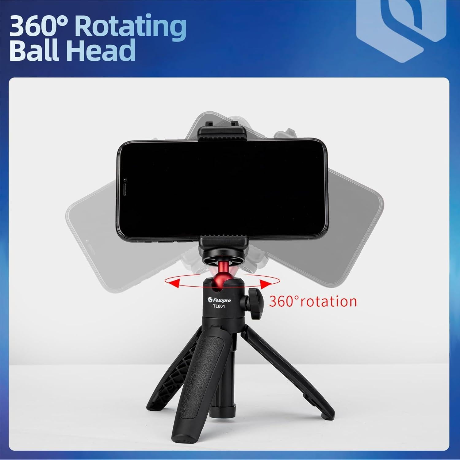 Trípode Mini Fotopro TL-601 Extensible 360° para Teléfono