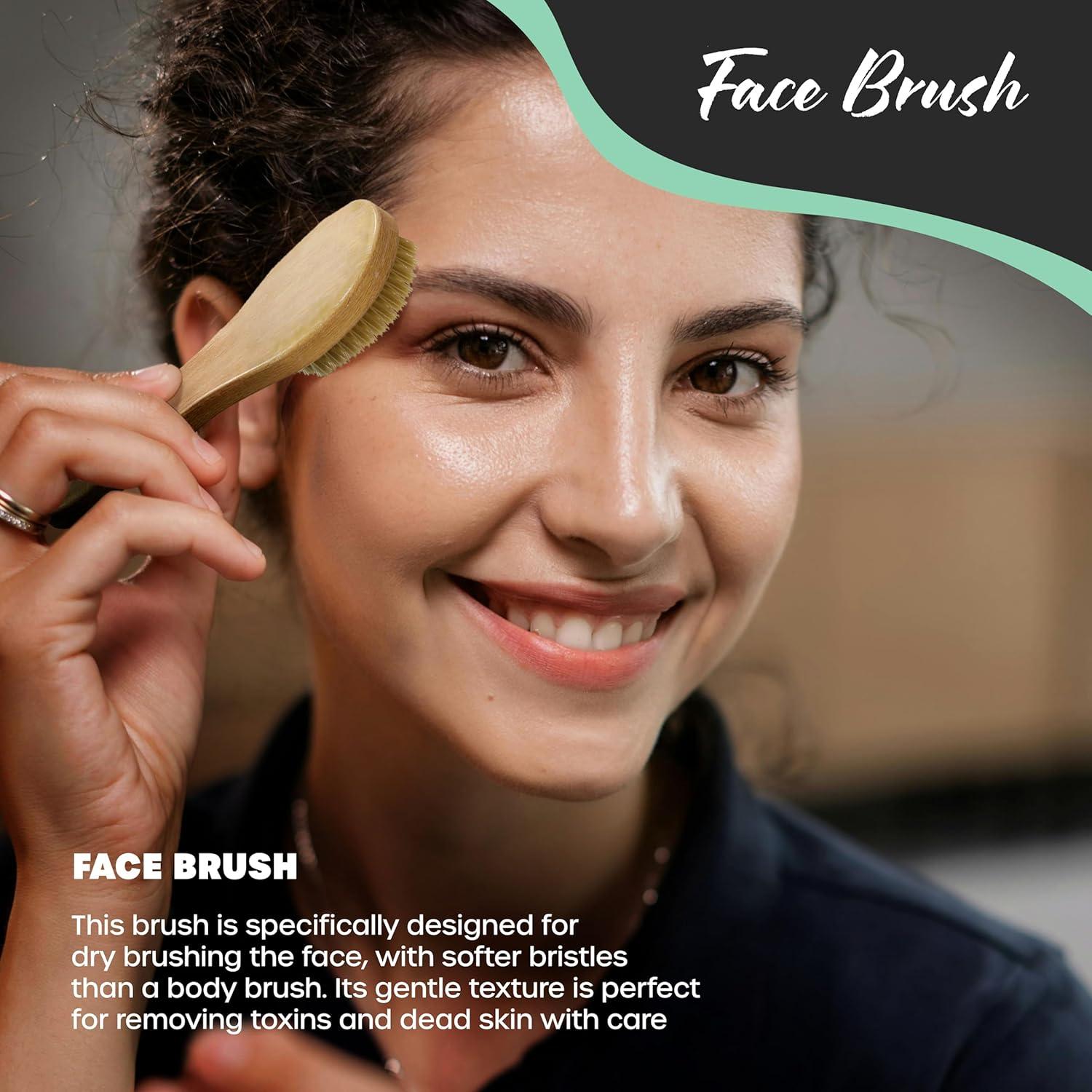 Juego de Masaje Corporal Nevlers 4 Piezas - Cepillos Exfoliantes