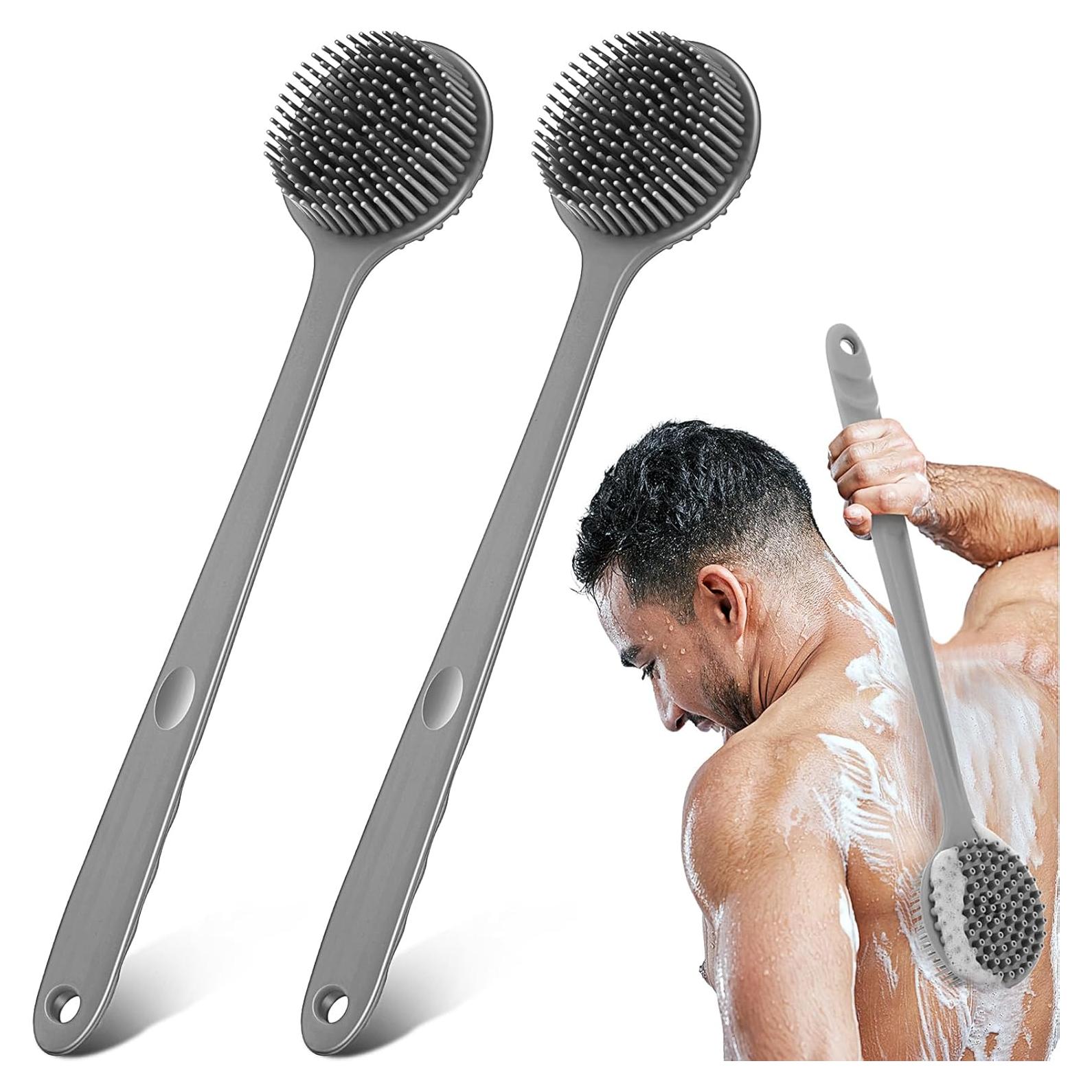 Cepillo de Espalda de Silicona Sunnyray 38.1 cm Antideslizante