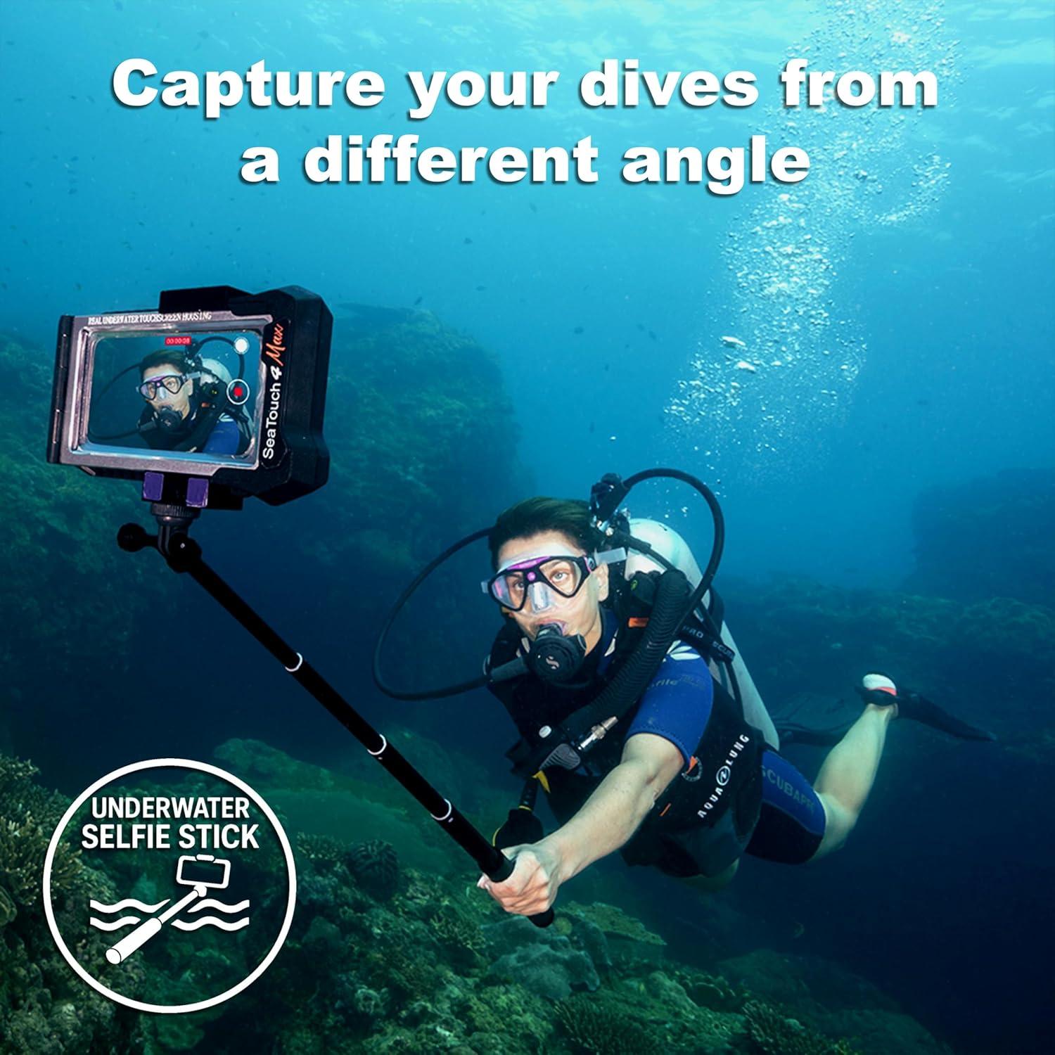 Palo de Selfie Submarino DIVEVOLK SEATOUCH 5 STICK 272g