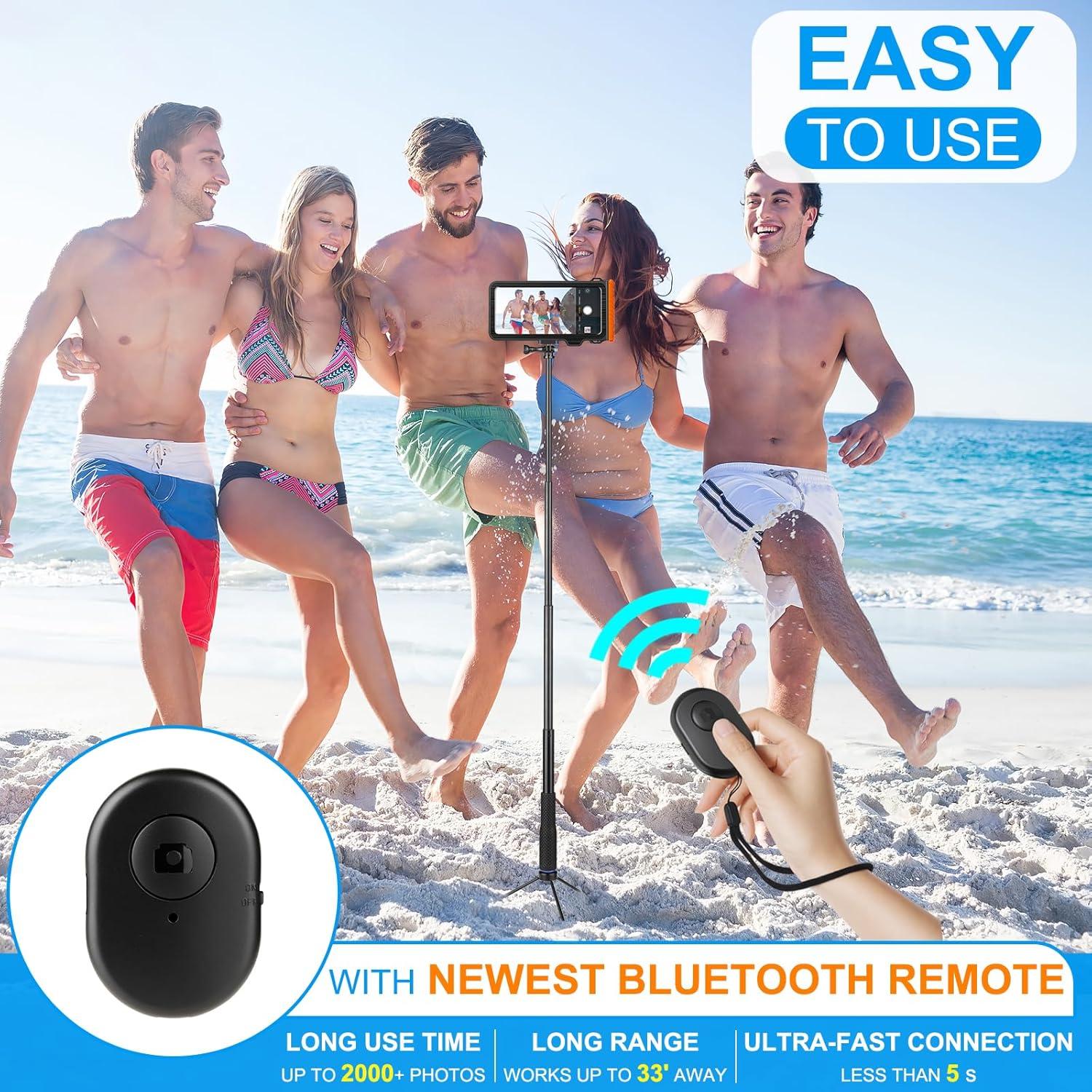 Palo de Selfie Bluetooth a Prueba de Agua Saupsitnz 0.94kg