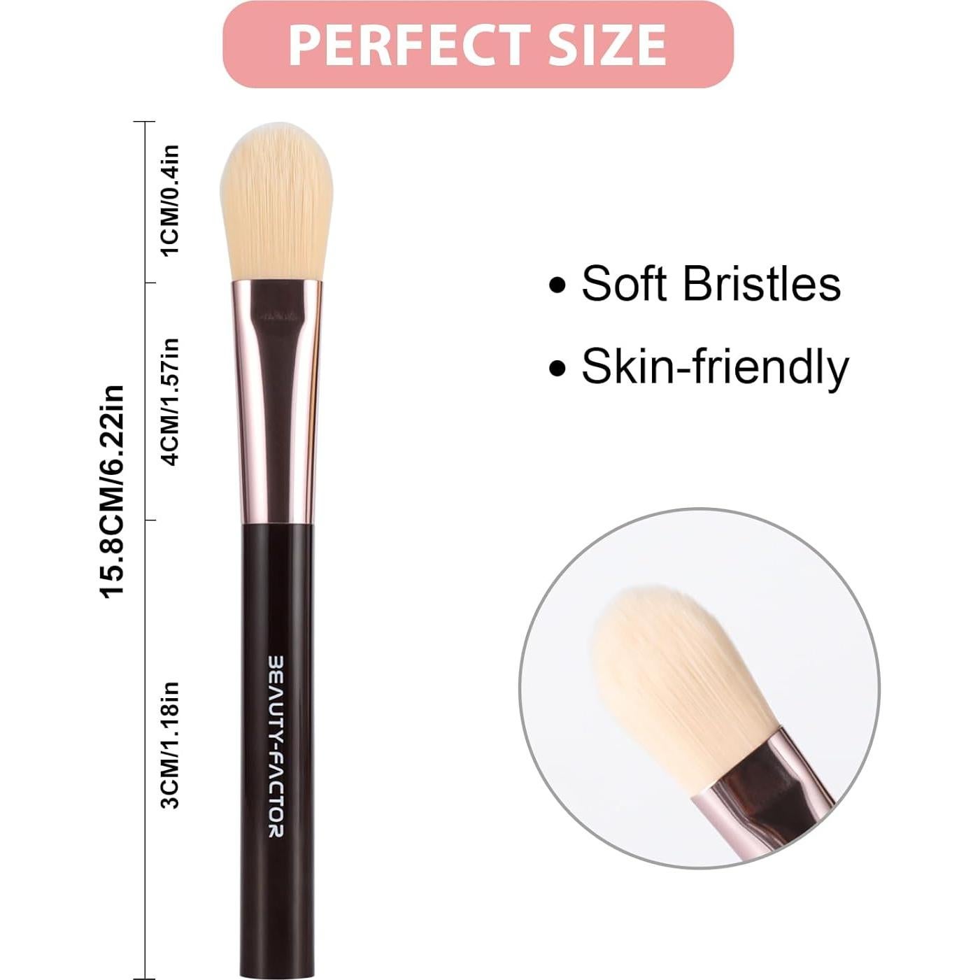 Brocha para Mascarilla Facial BEAUTYFACTOR - Suave y Multifuncional