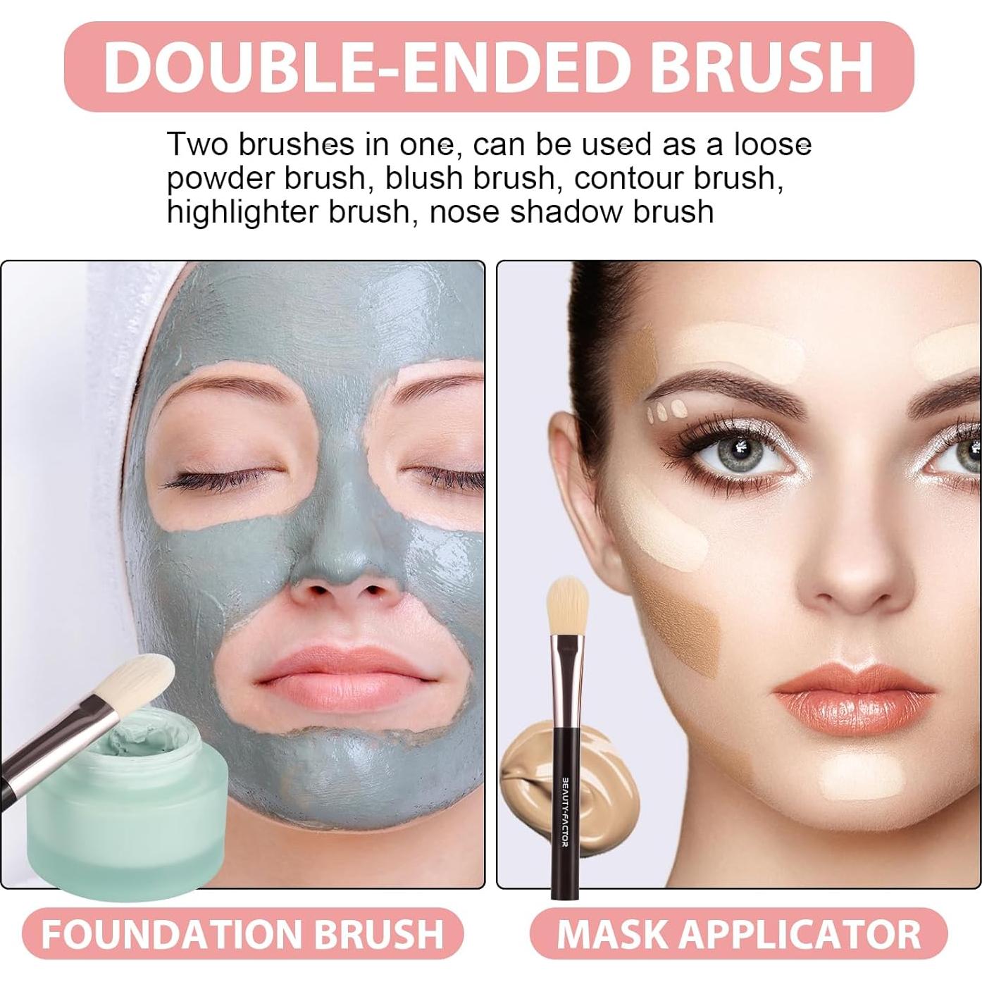 Brocha para Mascarilla Facial BEAUTYFACTOR - Suave y Multifuncional