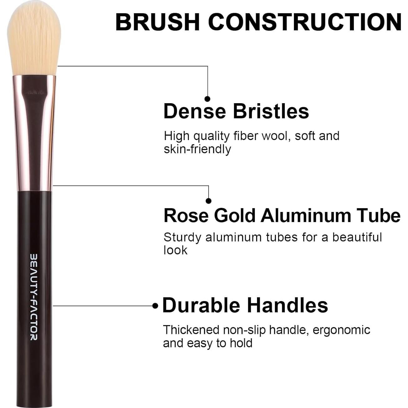 Brocha para Mascarilla Facial BEAUTYFACTOR - Suave y Multifuncional