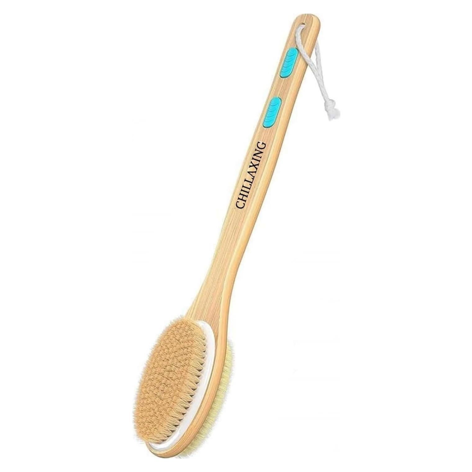 Cepillo de Ducha Chillaxing Mango Largo 43 cm Doble Cara