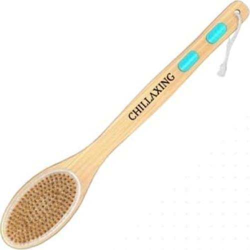 Cepillo de Ducha Chillaxing Mango Largo 43 cm Doble Cara
