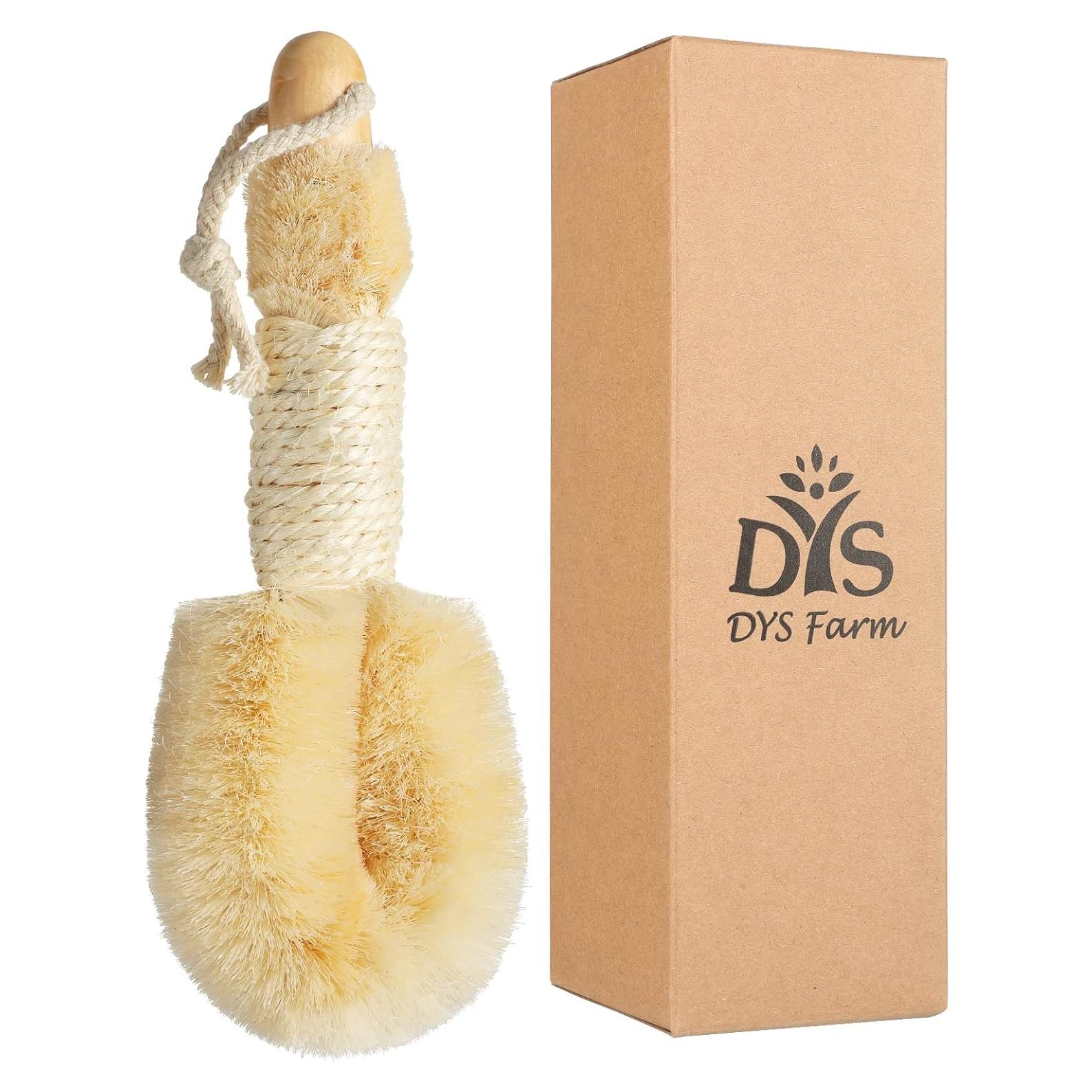 Cepillo Corporal de Sisal Natural DYS Farm - Exfoliante Vegano