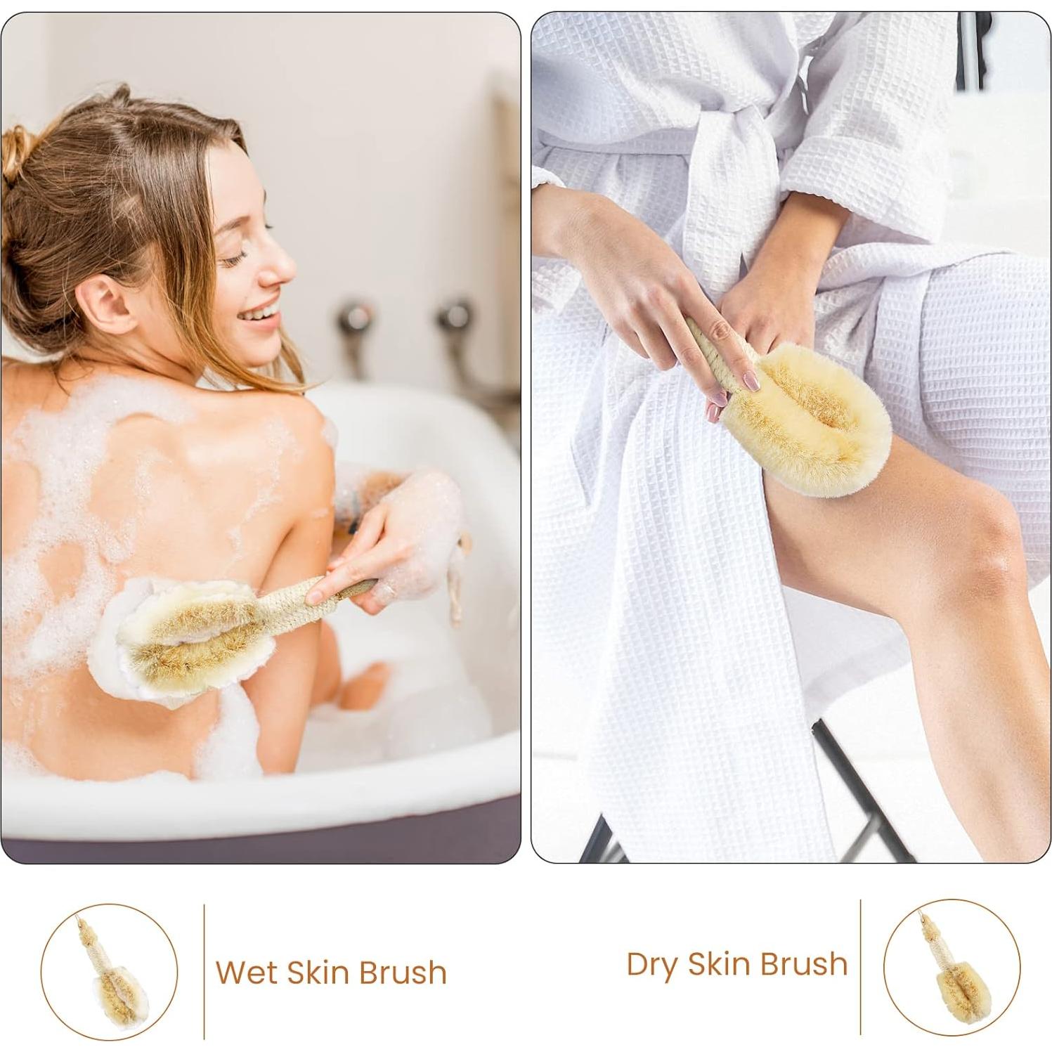 Cepillo Corporal de Sisal Natural DYS Farm - Exfoliante Vegano