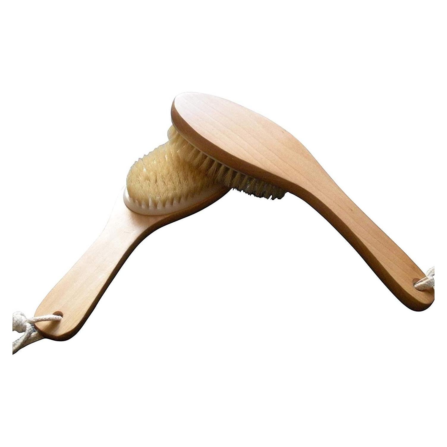 Cepillo Corporal de Cerda Natural Kingsley - Mango de Madera