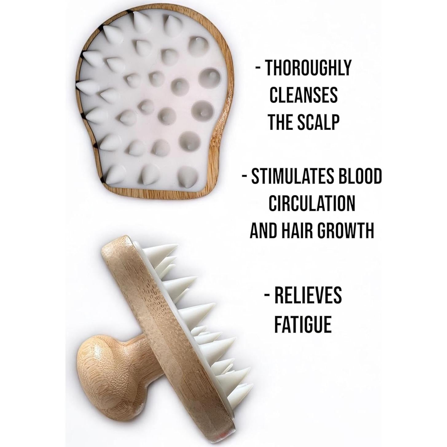 Juego de Cepillos Corporales Genérico - 3 Piezas Exfoliantes