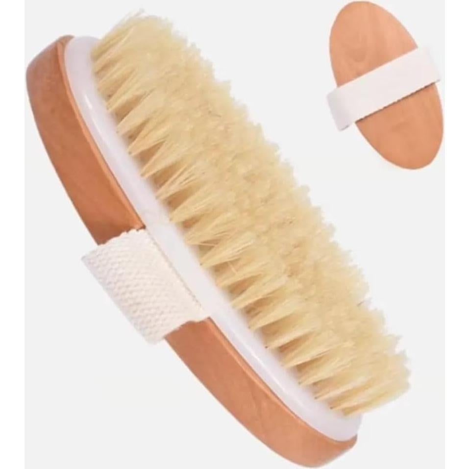 Cepillo Corporal Seco Scala con Cerdas Naturales para Exfoliación