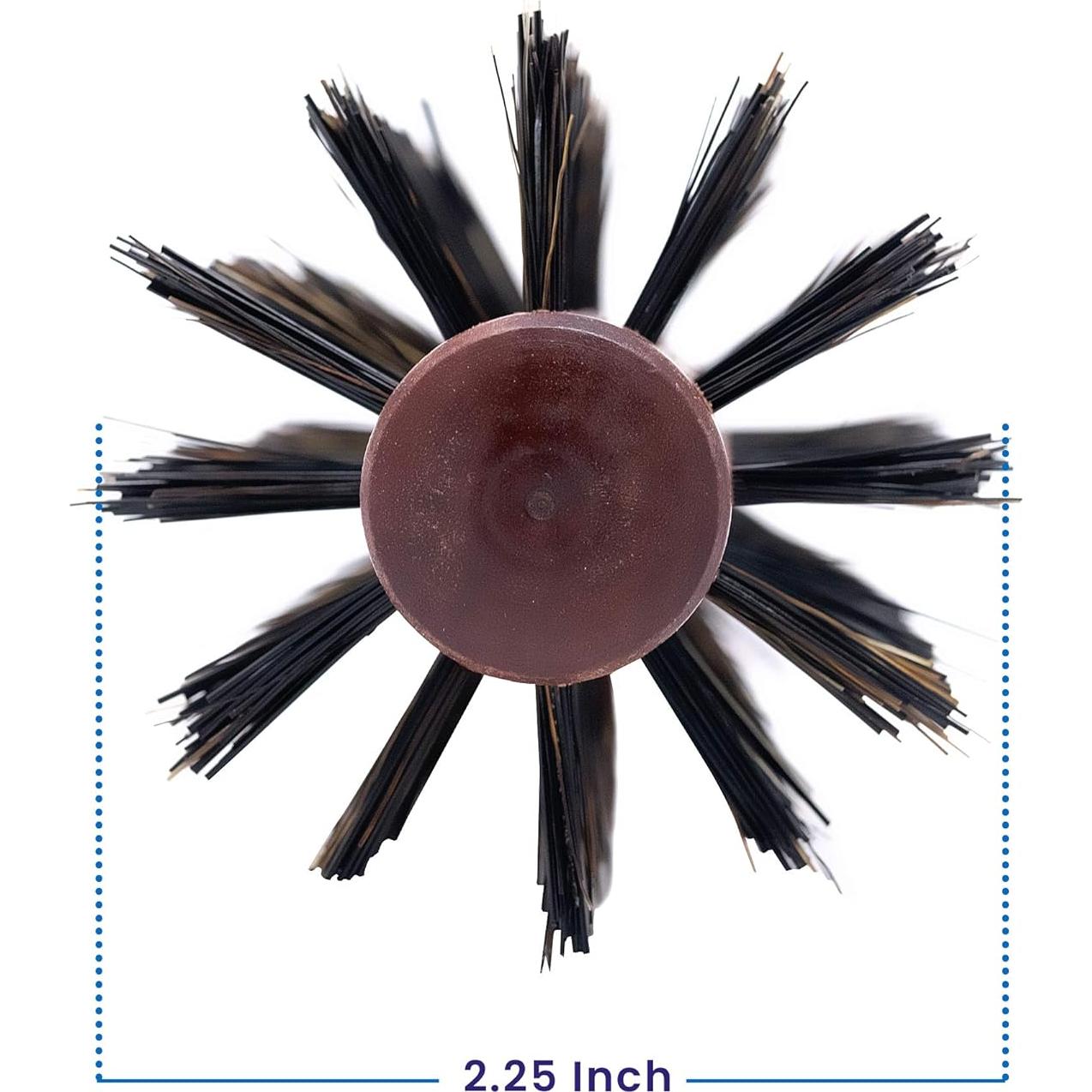 Cepillo Redondo Spornette de Jabalí 5.72 cm para Cabello