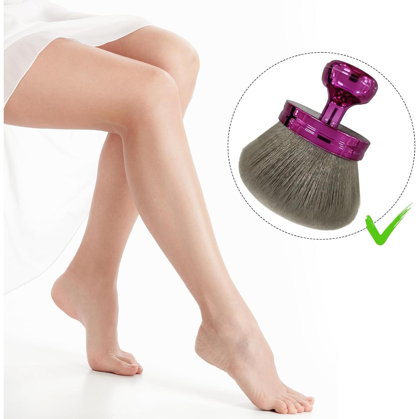 Brocha Corporal Extra Grande Panthra para Autobronceador 7.37 cm