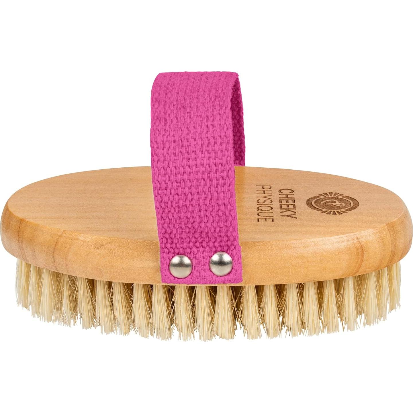 Cepillo Corporal Tone & Glow Cheeky Physique - Exfoliación y Drenaje Linfático