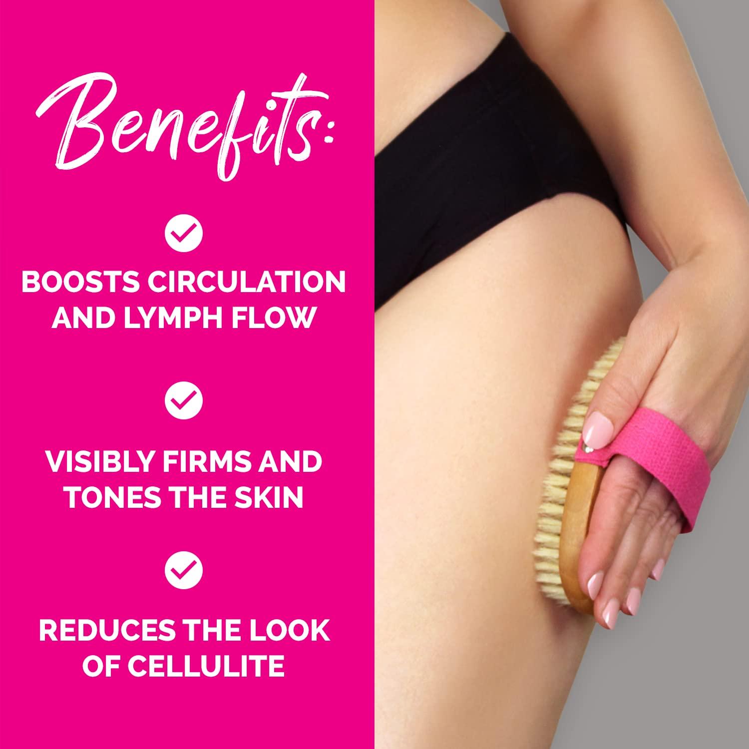 Cepillo Corporal Tone & Glow Cheeky Physique - Exfoliación y Drenaje Linfático