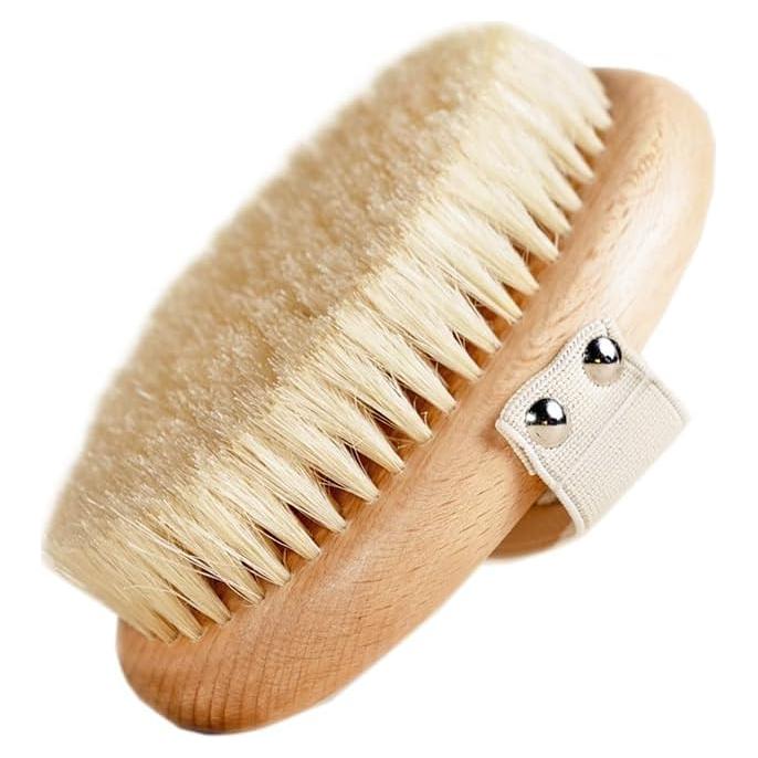 Cepillo Corporal De La Heart con Cerdas Naturales 13.5cm