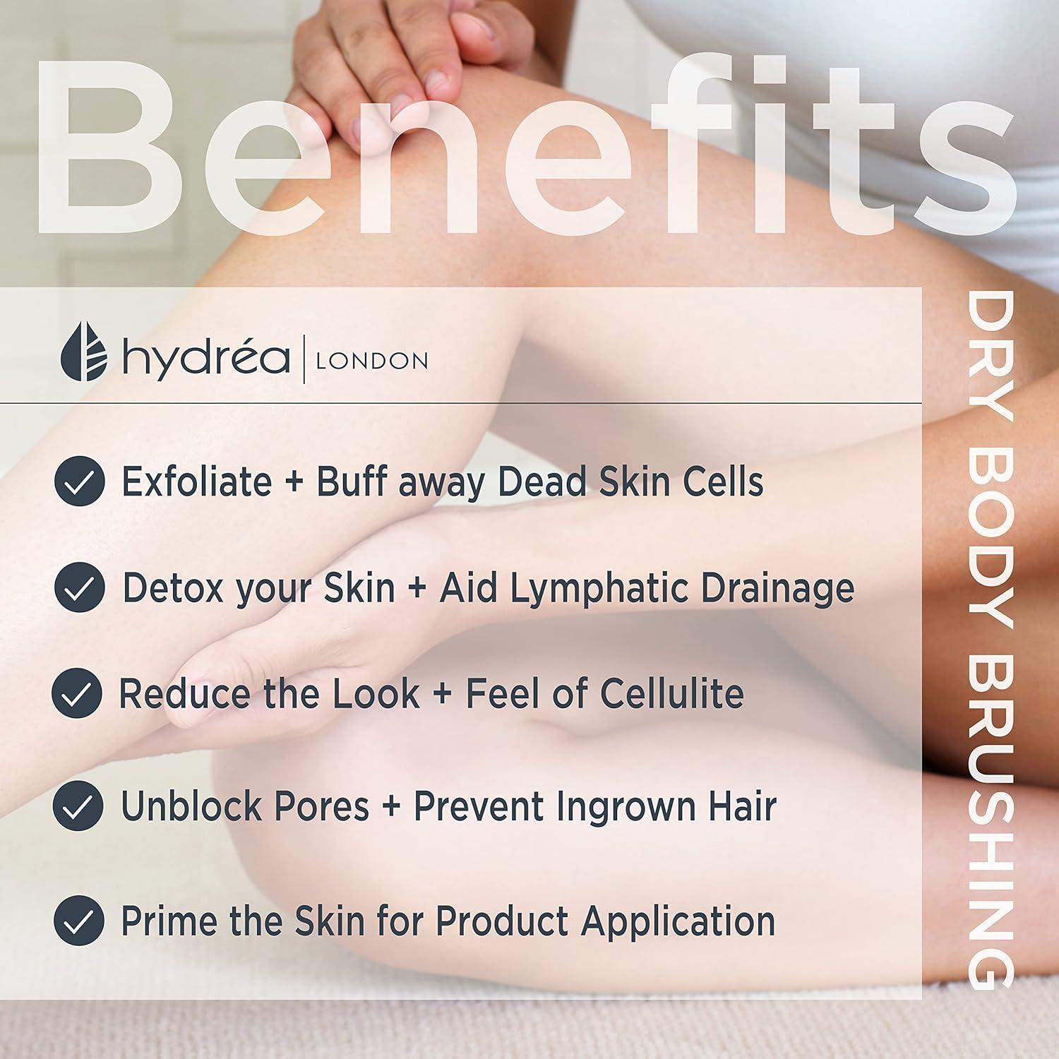 Cepillo Corporal Detox Hydréa London con Cerdas de Cactus