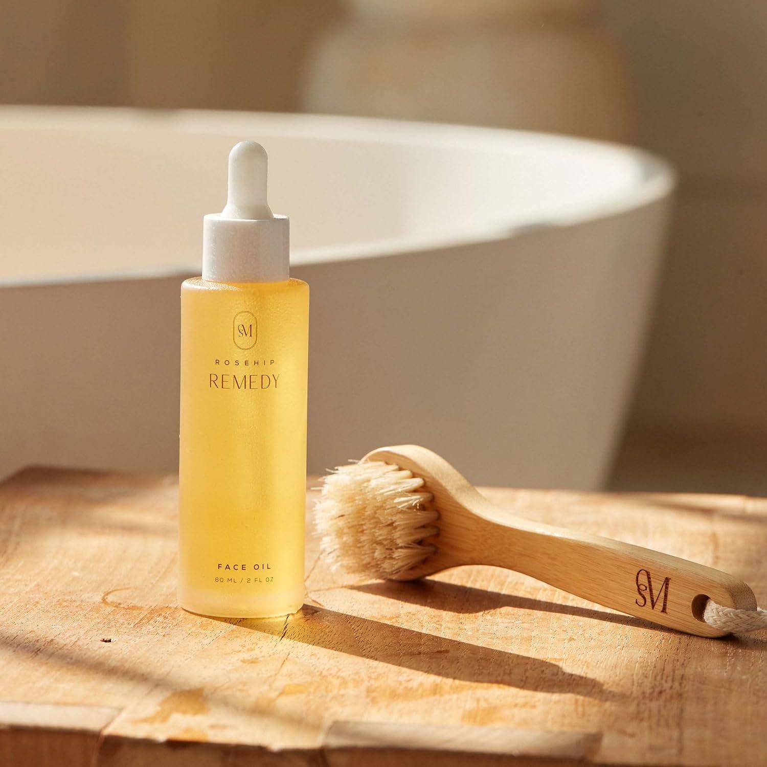 Cepillo Facial Seco CSM - Exfoliación Suave con Cerdas Naturales