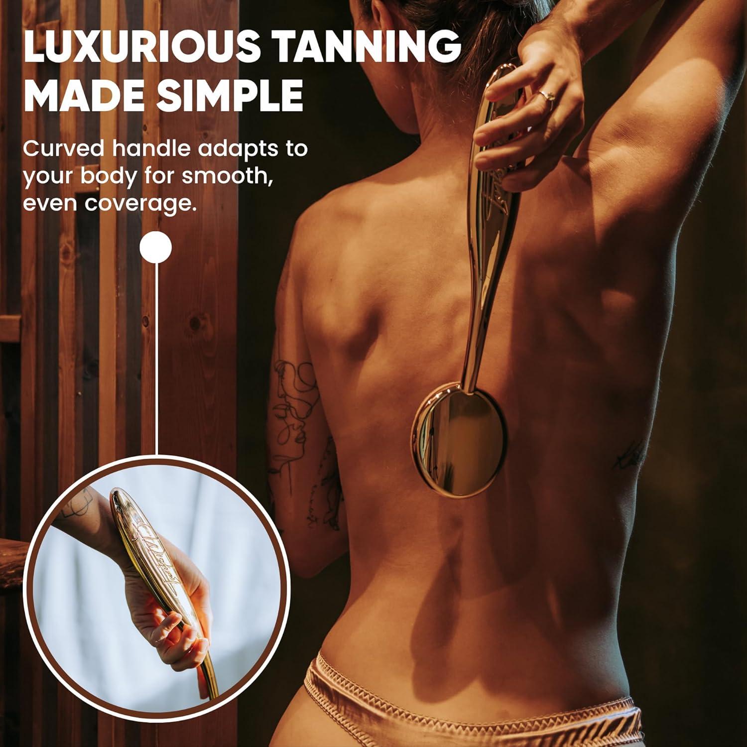 Aplicador de Autobronceador Wishar WM-2024 - Brocha Kabuki