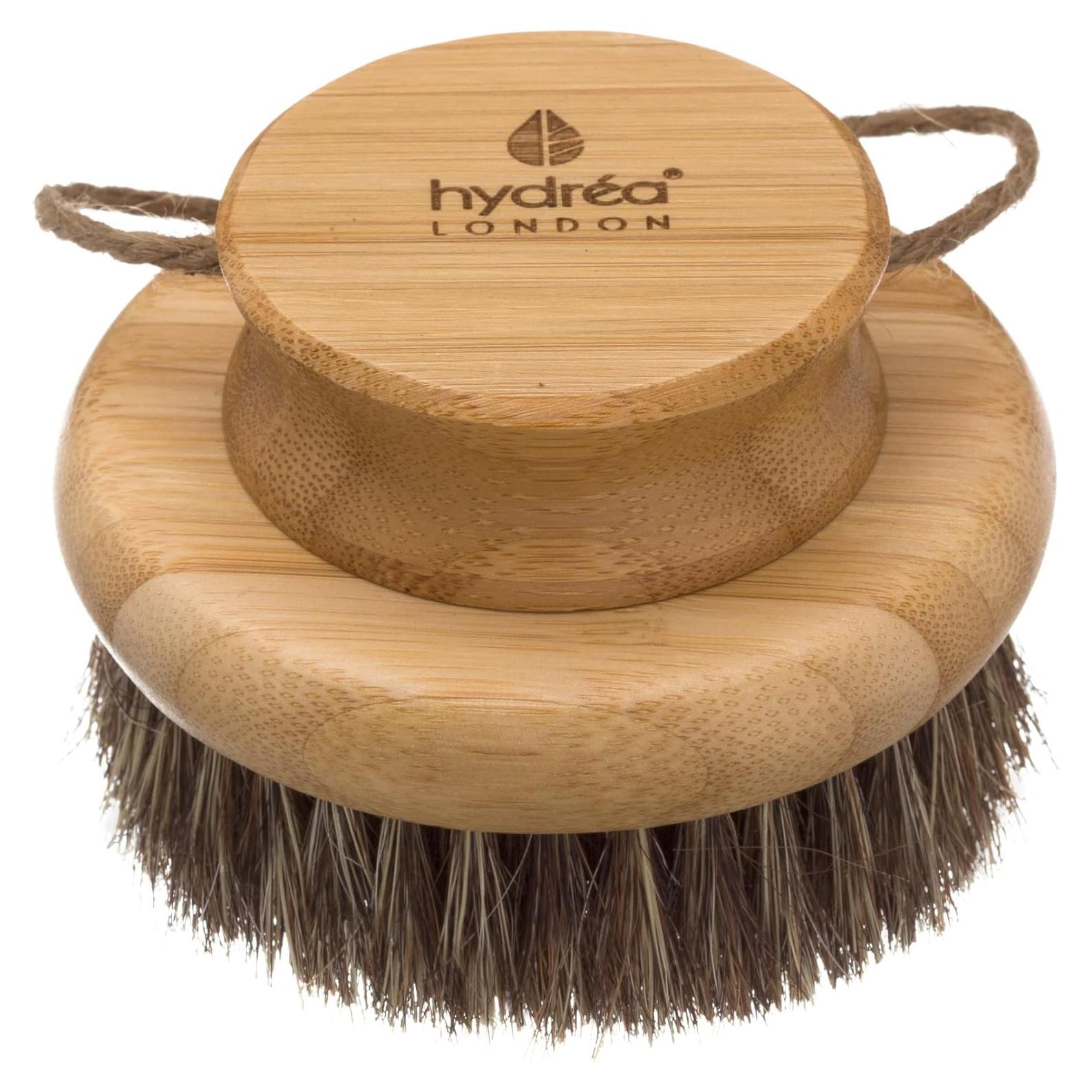 Cepillo Corporal Natural Hydréa London - Exfoliador de Máne y Cactus