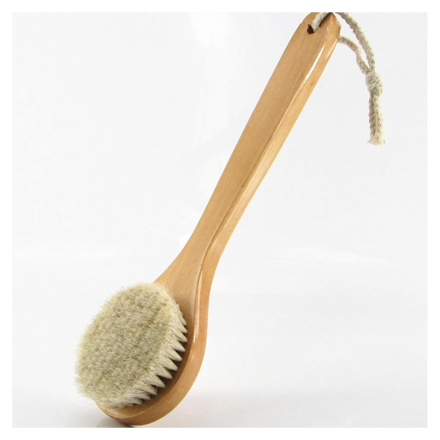 Cepillo de Cuerpo Seco HIKIN 30 cm con Cerdas Naturales