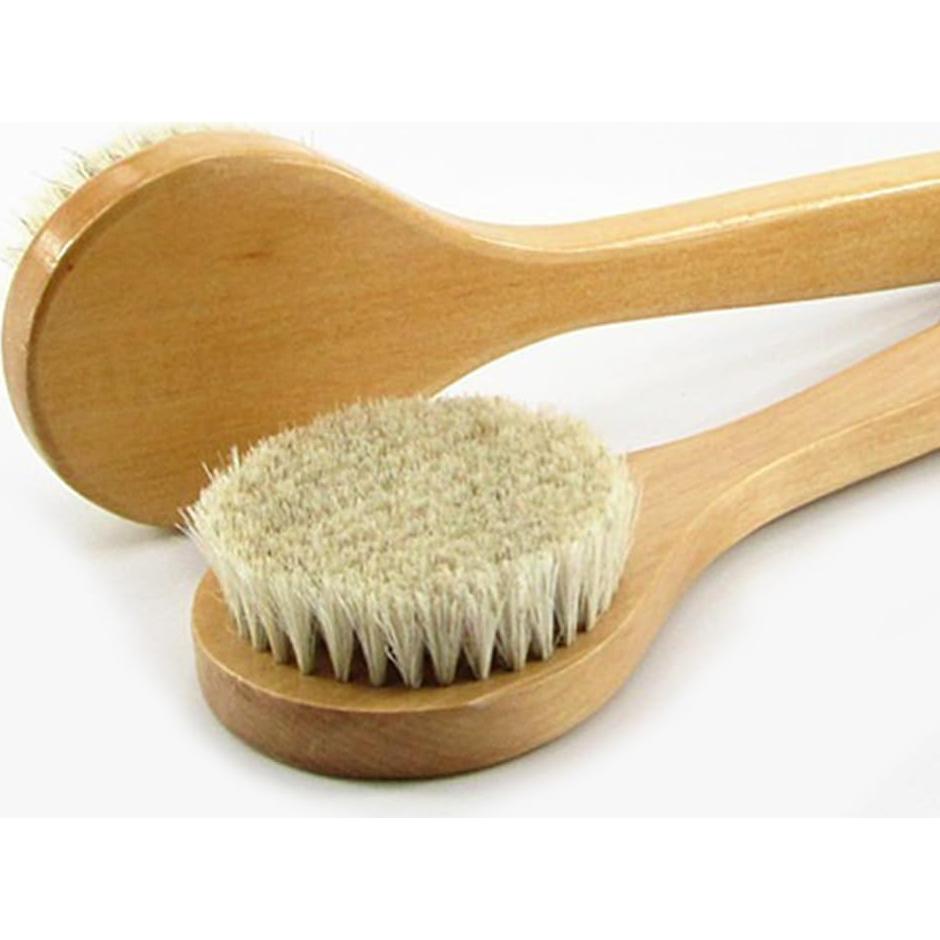 Cepillo de Cuerpo Seco HIKIN 30 cm con Cerdas Naturales