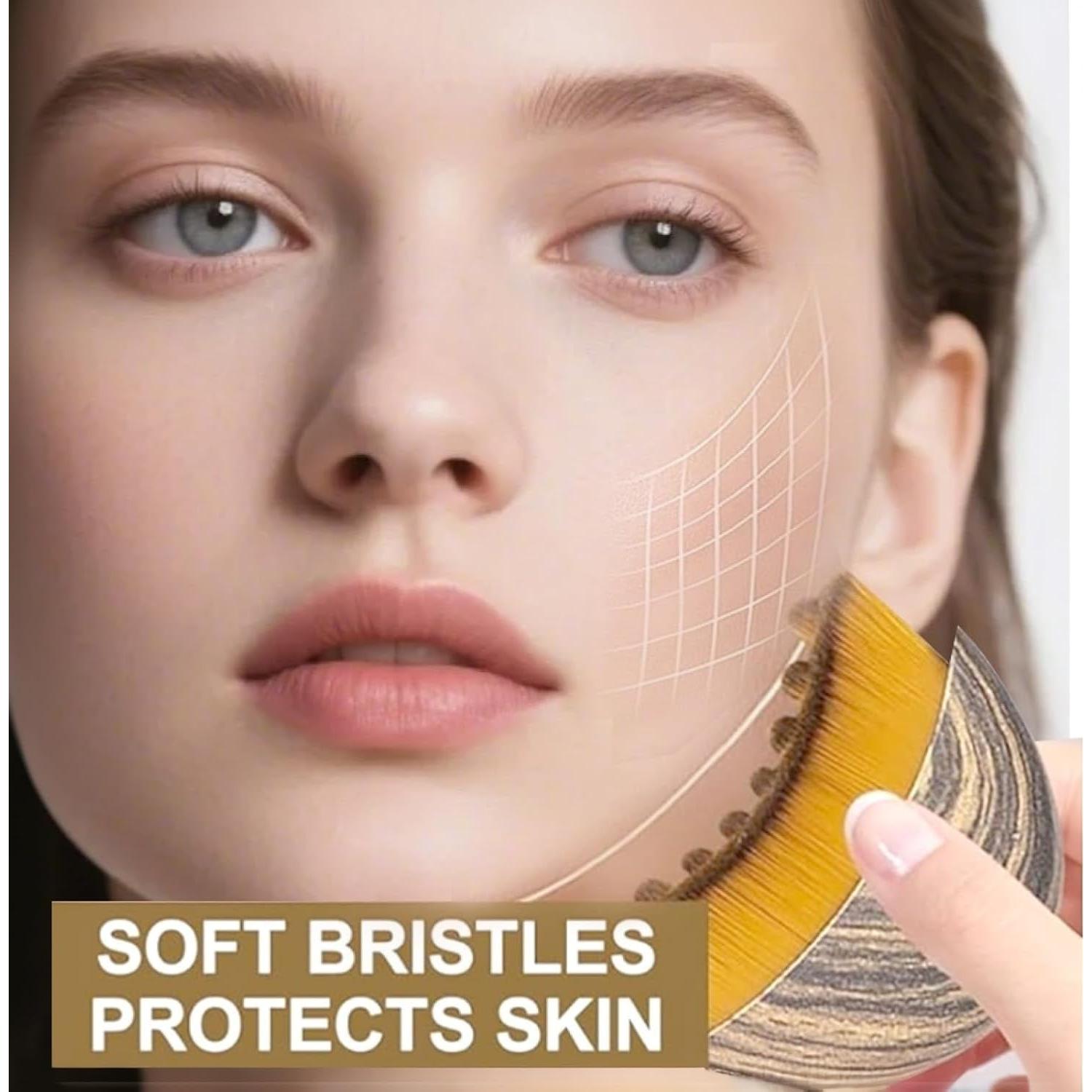 Cepillo Facial de Drenaje Linfático Ergonómico Nuoshen