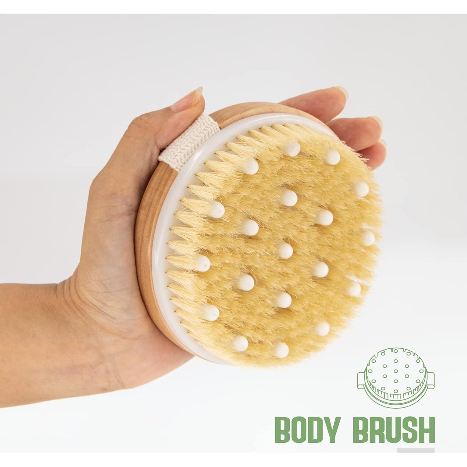 Pala de Drenaje Linfático y Cepillo Corporal AIFEIVICO