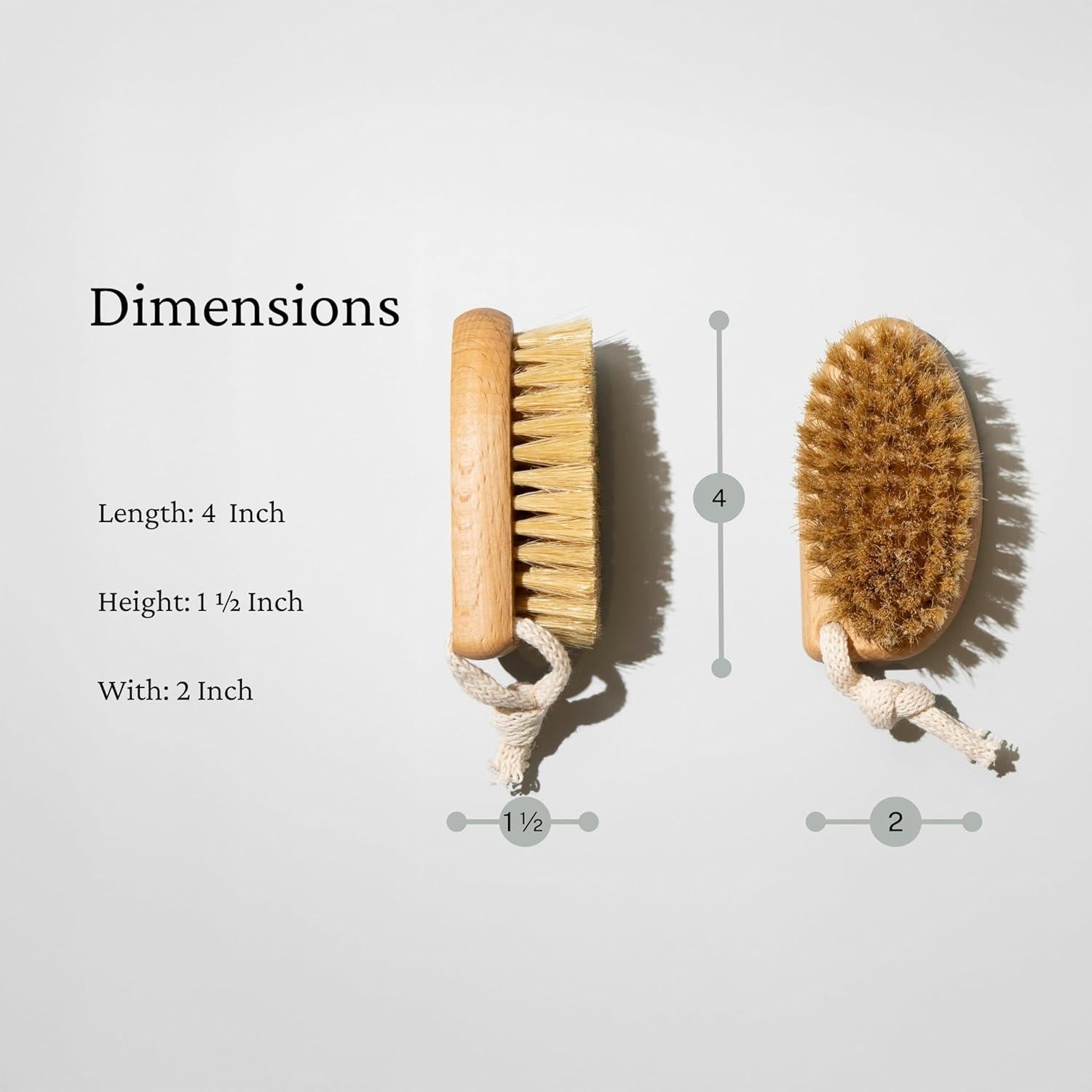Juego de Cepillos Corporales KONEX - Exfoliación y Drenaje Linfático