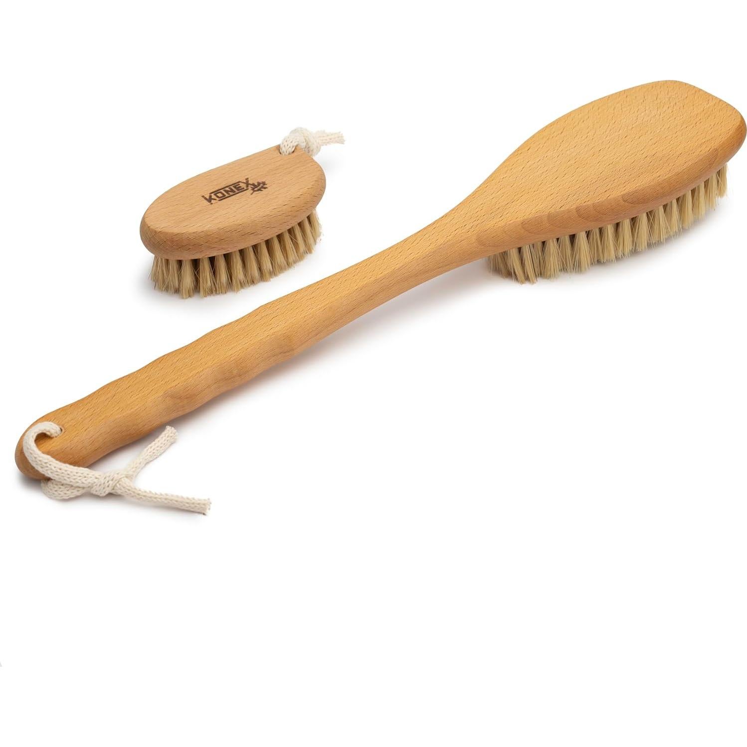 Juego de Cepillos Corporales KONEX - Exfoliación y Drenaje Linfático