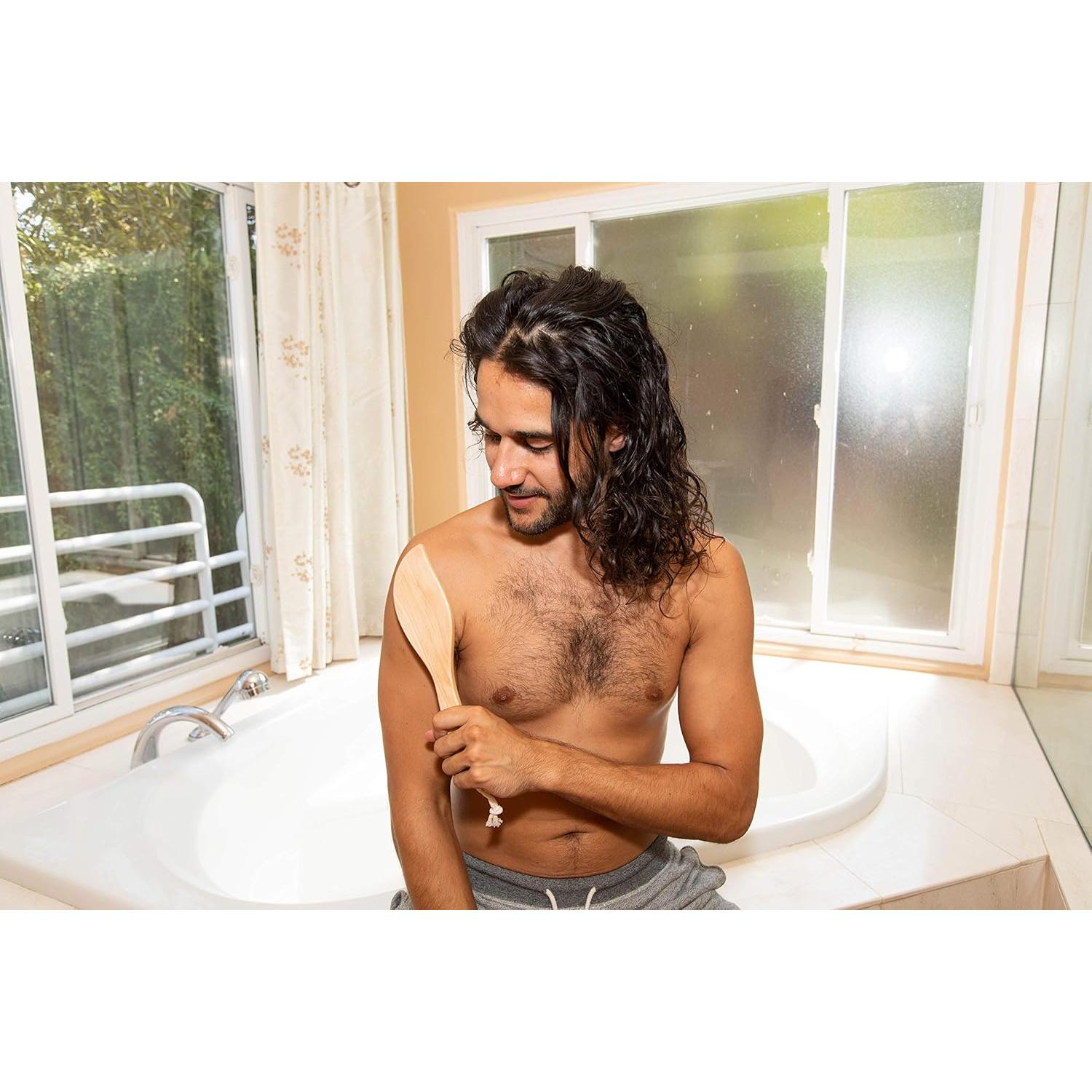 Cepillo Seco GranNaturals 29 cm - Exfoliante Natural para Piel