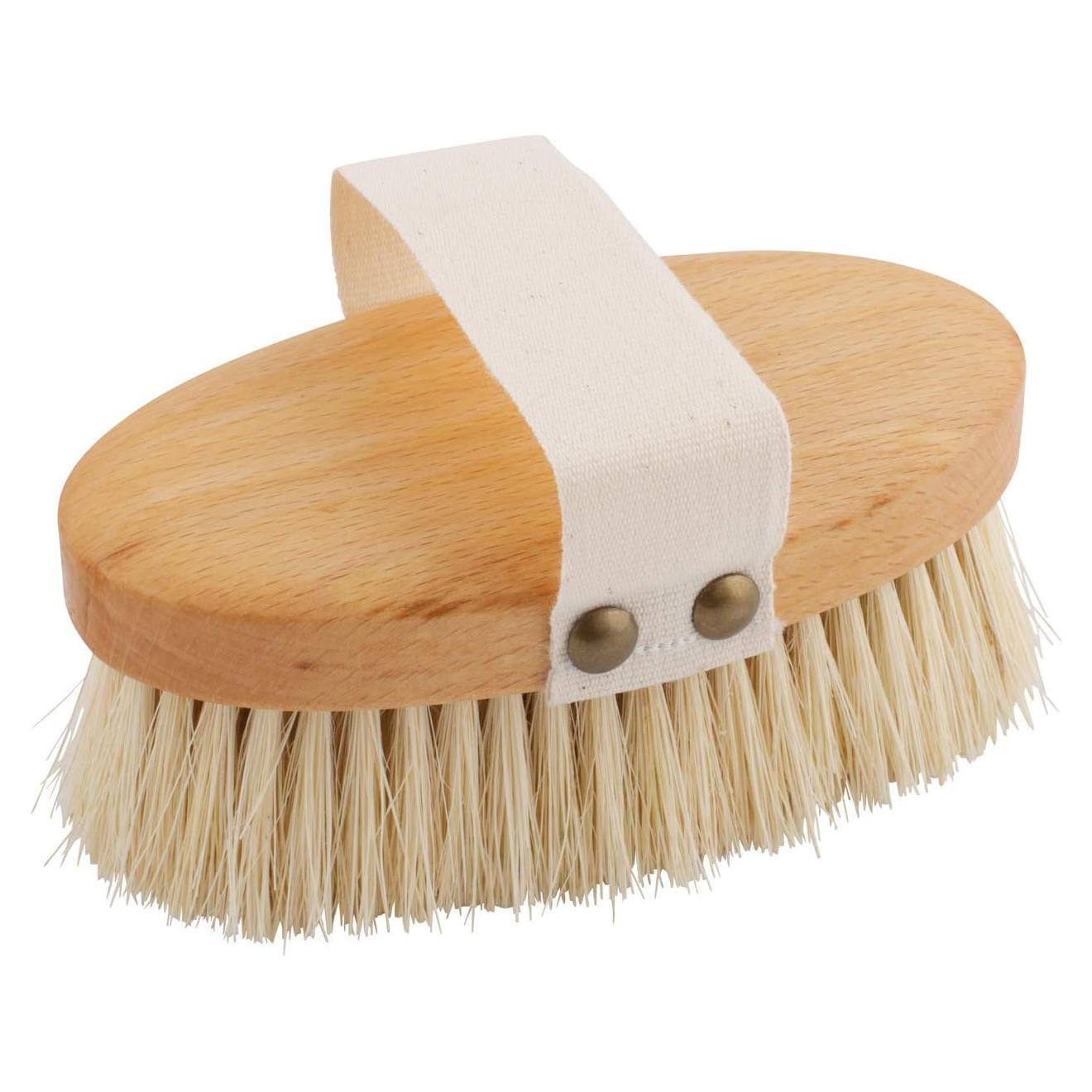 Cepillo de Masaje Redecker de Fibra Tampico y Haya 13.5 cm