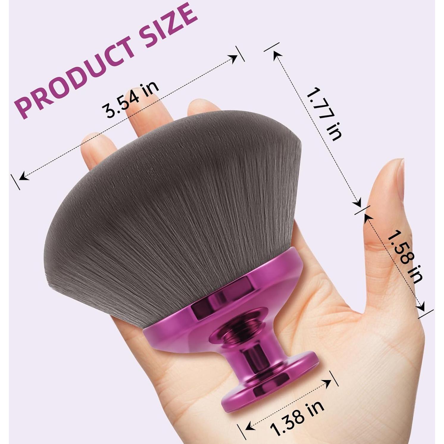 Brocha de Maquillaje Corporal Riawit 9.6 cm Suave Kabuki