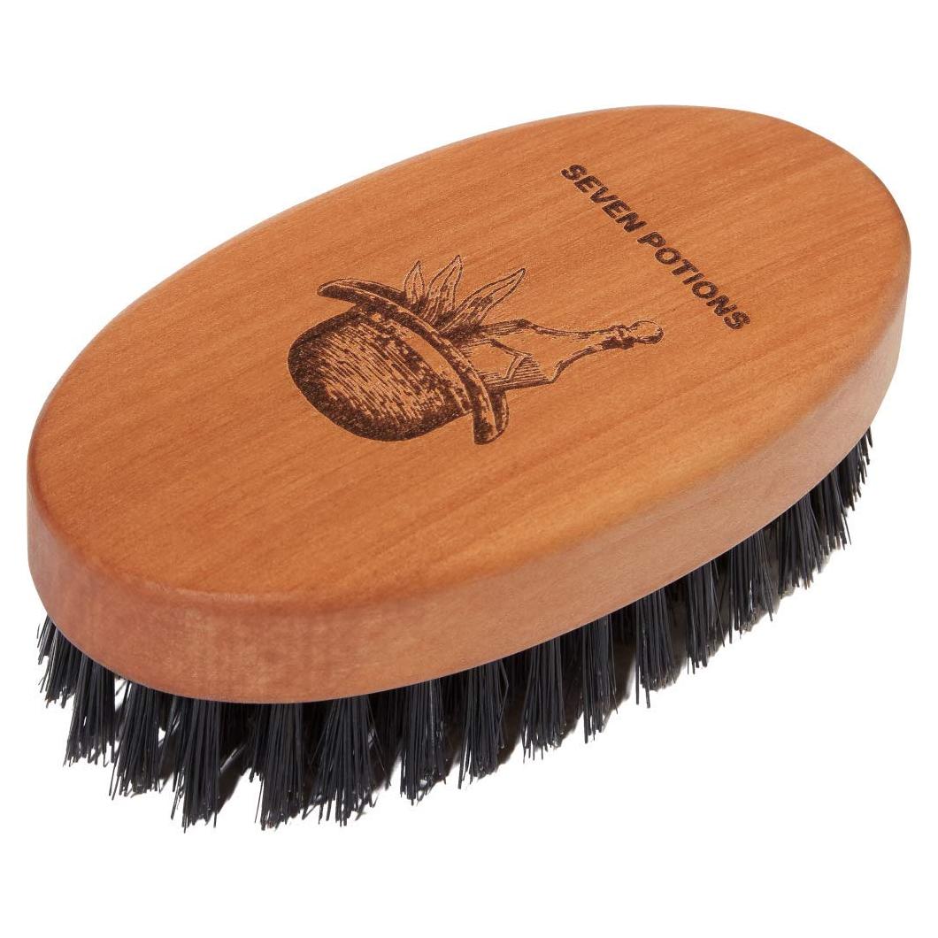 Cepillo para Barba Seven Potions de Cerdas de Jabalí 100%