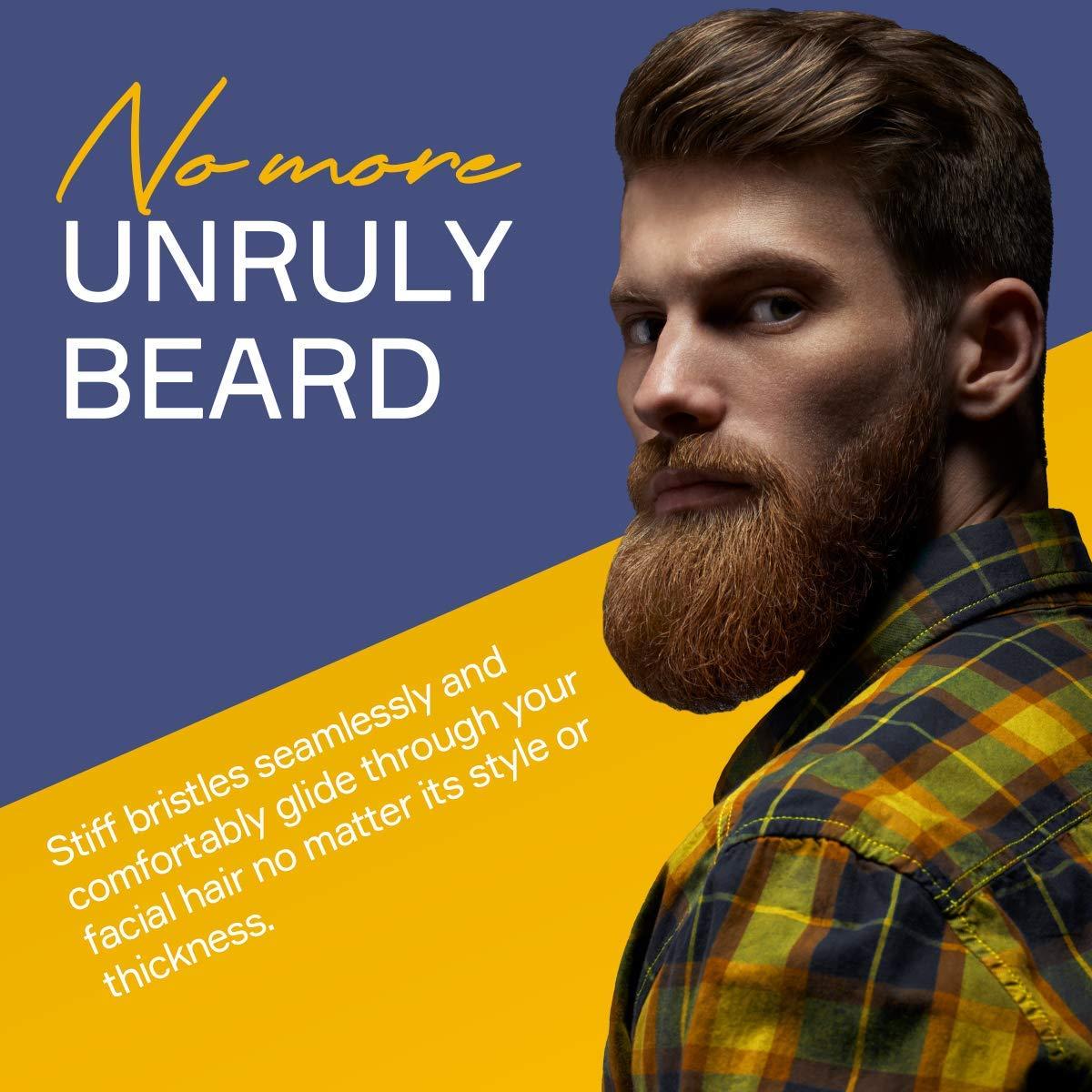 Cepillo para Barba Seven Potions de Cerdas de Jabalí 100%