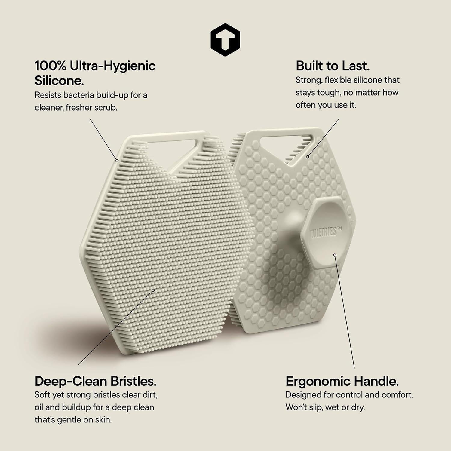 Exfoliante Corporal 2.0 Tooletries - Silicona Premium Arena