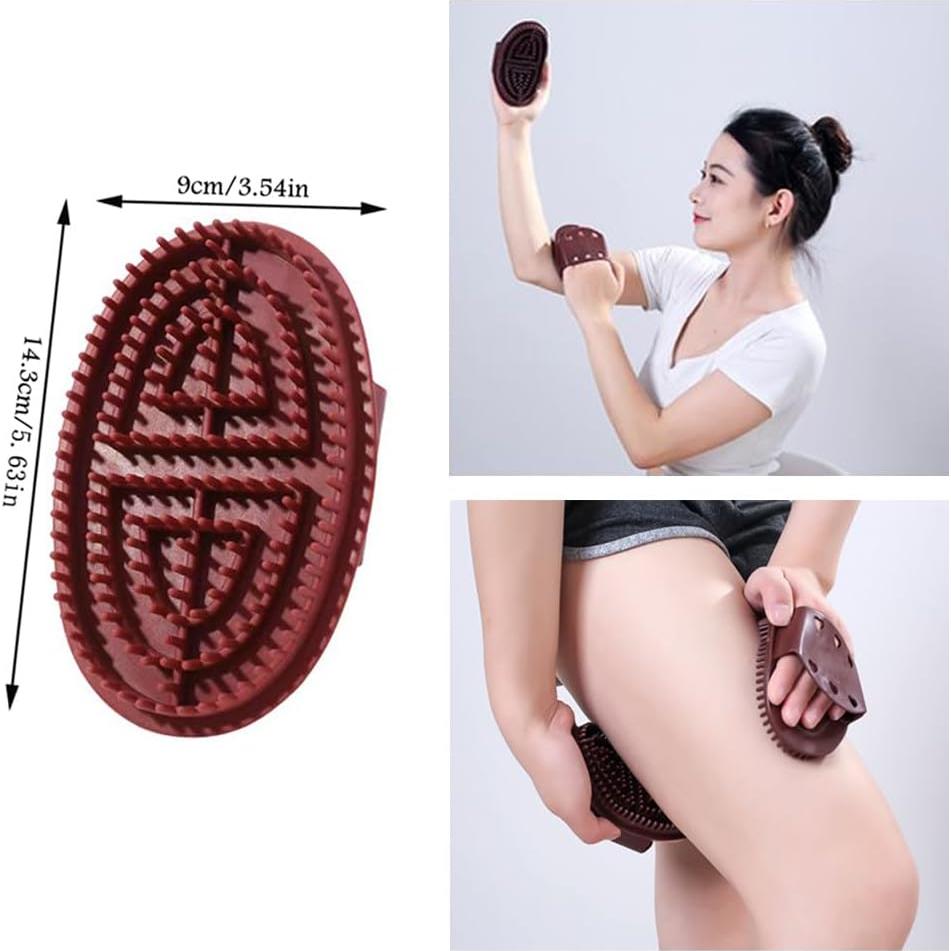 Paquete de 2 Cepillos de Masaje Meridian DeaHea 14.3x9cm