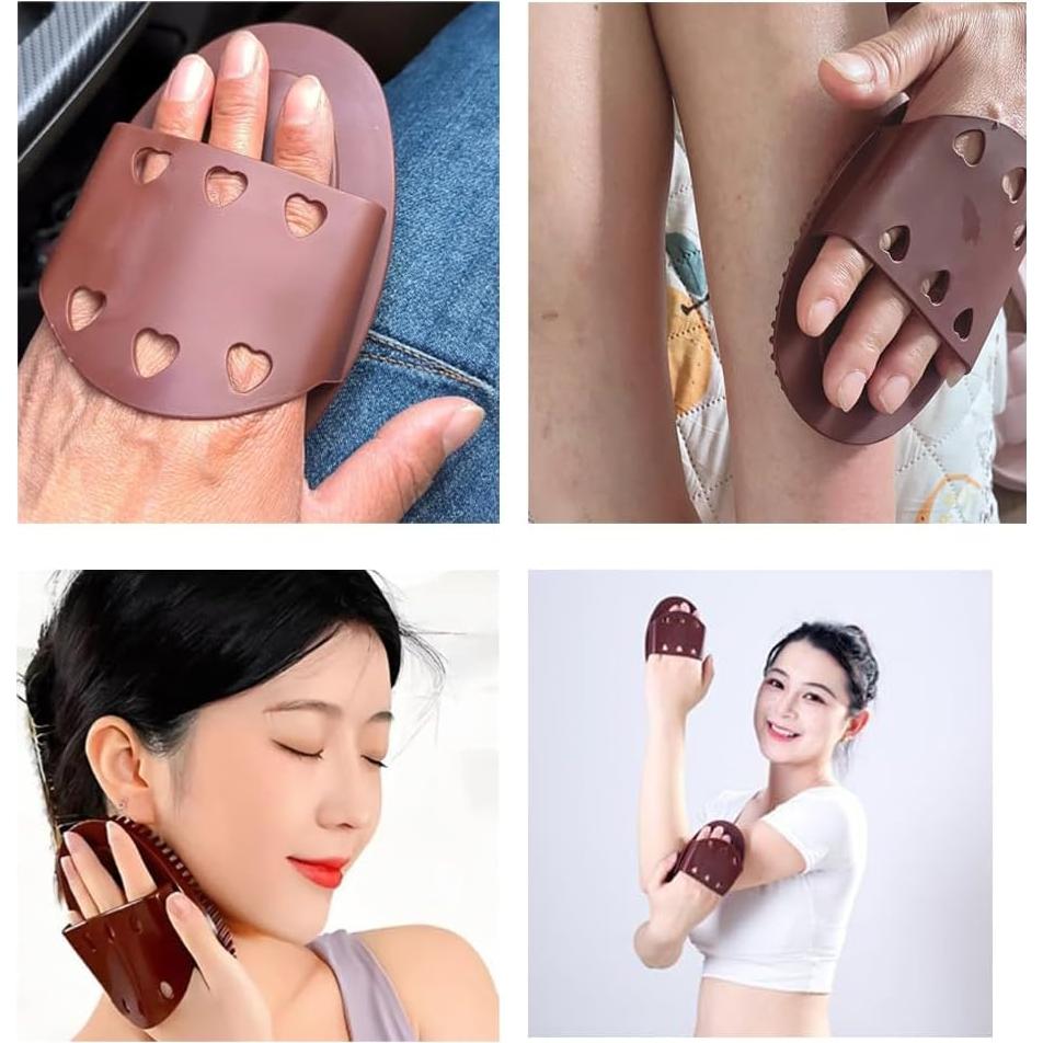 Paquete de 2 Cepillos de Masaje Meridian DeaHea 14.3x9cm